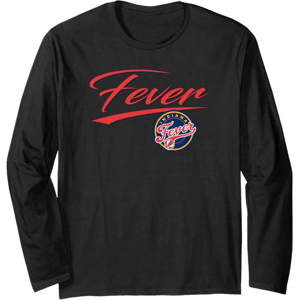imageWNBA Indiana Fever Officially Licensed Long Sleeve TShirtBlack