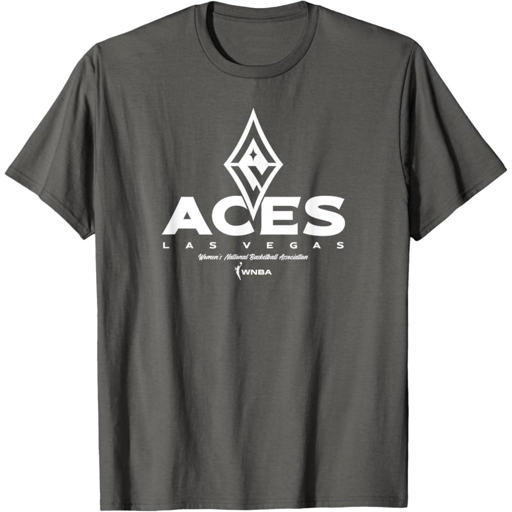 imageWNBA Las Vegas Aces Ace High TShirtAsphalt Grey