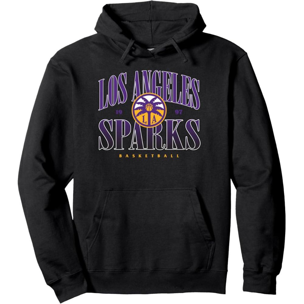 imageWNBA Los Angeles Sparks Courtside Pullover HoodieBlack
