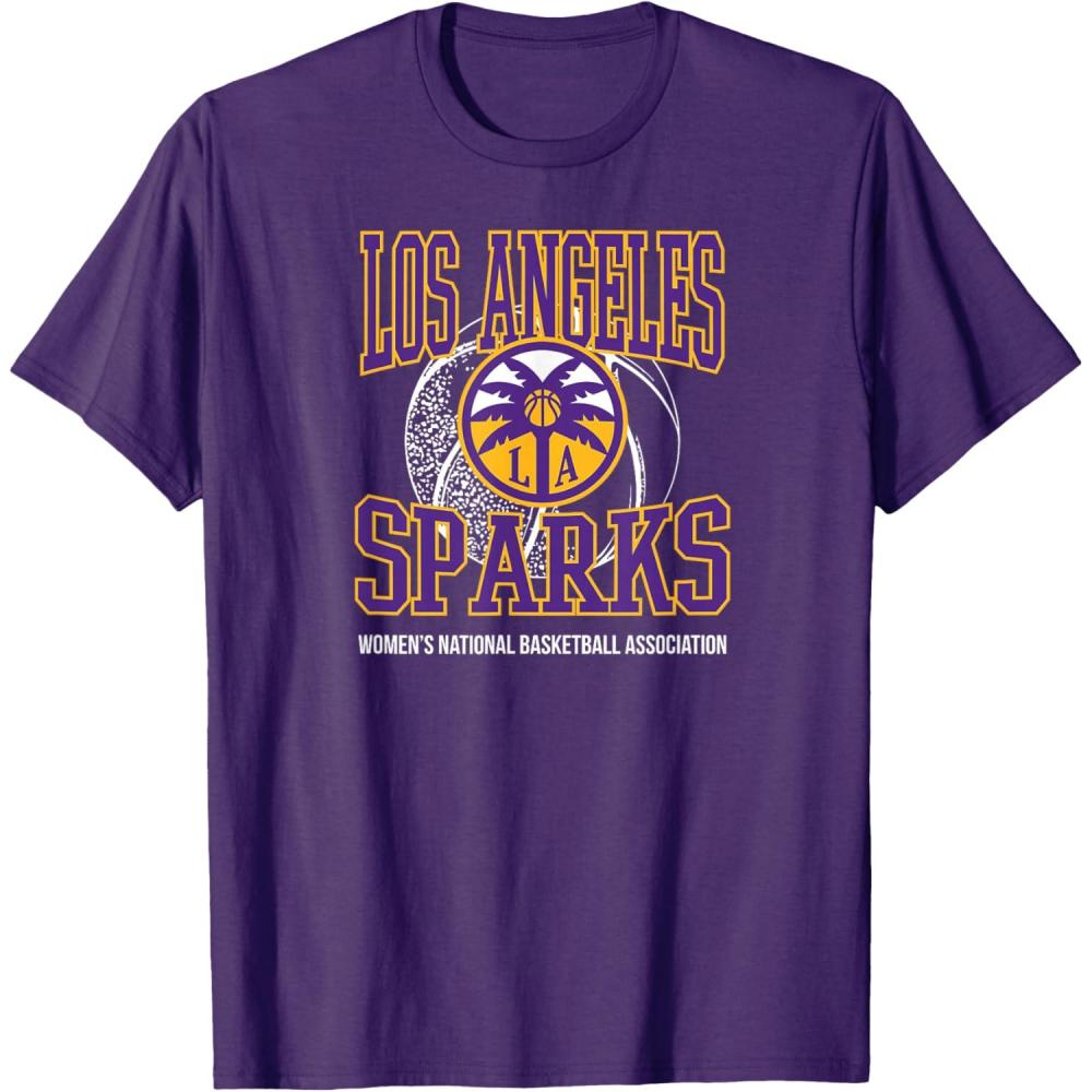 imageWNBA Los Angeles Sparks Home Court Midtown TShirtPurple