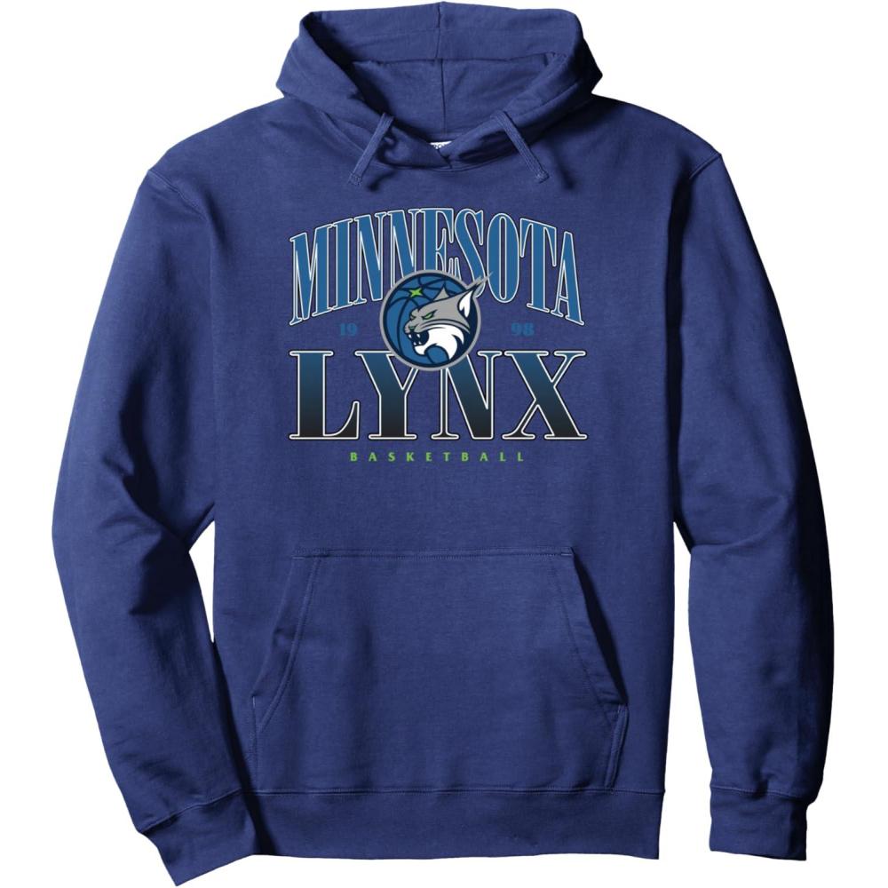 imageWNBA Minnesota Lynx Courtside Pullover HoodieNavy Blue