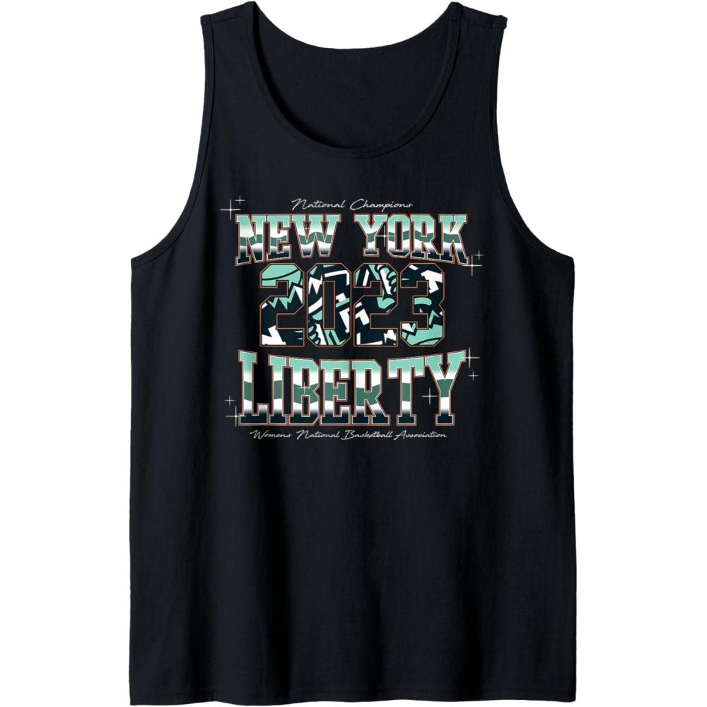 imageWNBA New York Liberty Done Deal Championship Tank TopBlack