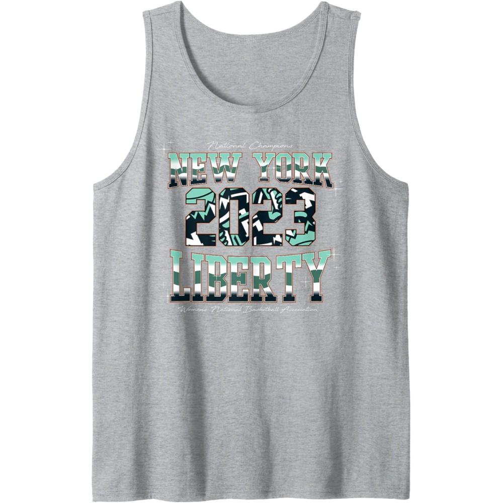 imageWNBA New York Liberty Done Deal Championship Tank TopHeather Grey