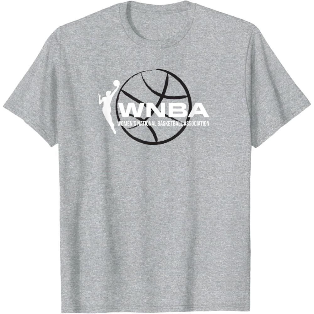 imageWNBA Play by Play TShirtHeather Grey
