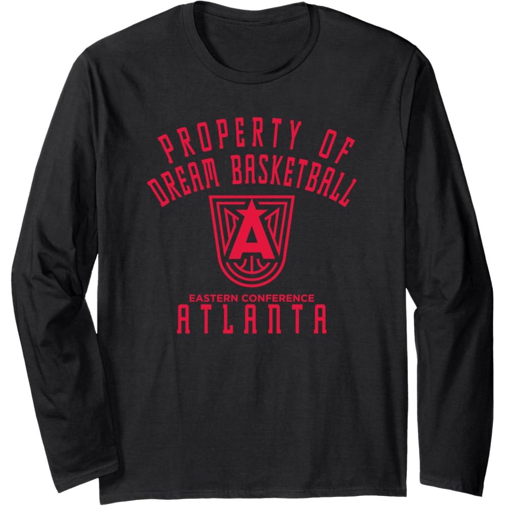 imageWNBA Property Of Atlanta Dream Licensed Long Sleeve TShirtBlack