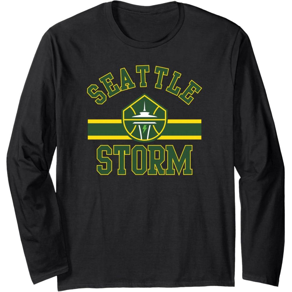 imageWNBA Seattle Storm Downtown Long Sleeve TShirtBlack