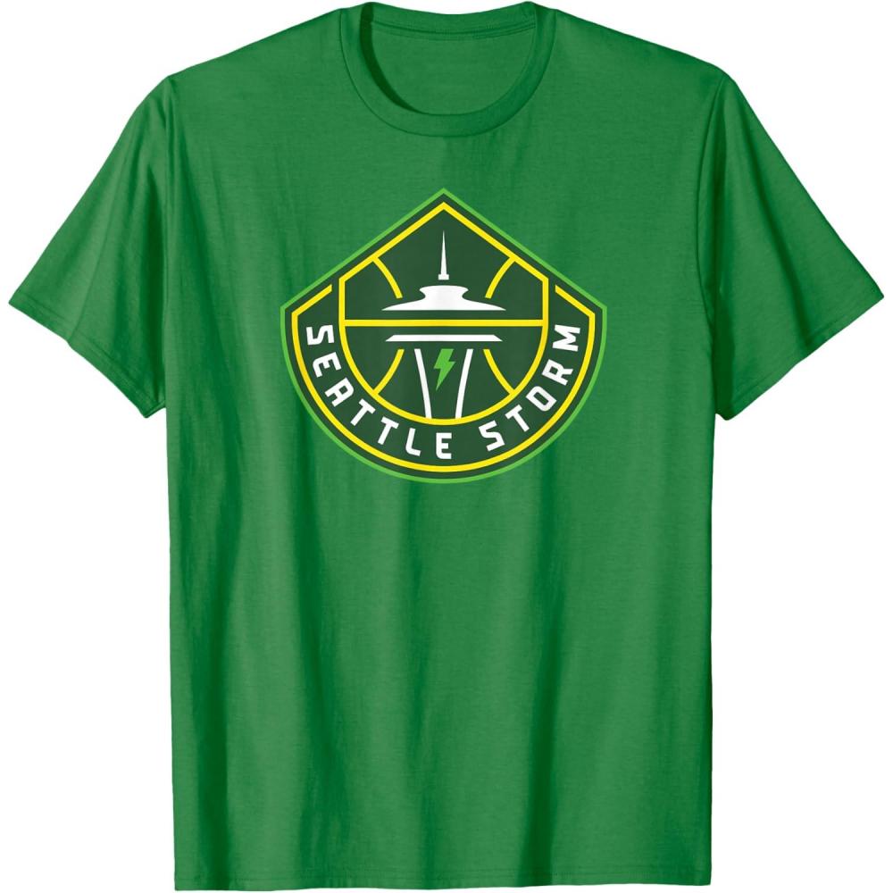 imageWNBA Seattle Storm Fan Base TShirtKelly Green