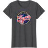 Indiana Fever WNBA Unisex-Adults & Kids Grey T-Shirt, Small, Short Sleeve, Round Neck, Loose Fit, Modern, Logo, Triblend, Sports Fan(Dark Heather Grey)
