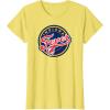 Indiana Fever WNBA Unisex-Adults & Kids Grey T-Shirt, Small, Short Sleeve, Round Neck, Loose Fit, Modern, Logo, Triblend, Sports Fan(Lemon Yellow)