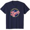 Indiana Fever WNBA Unisex-Adults & Kids Grey T-Shirt, Small, Short Sleeve, Round Neck, Loose Fit, Modern, Logo, Triblend, Sports Fan(Navy Blue)