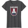 WNBA Atlanta Dream Fan Base T-Shirt(Dark Heather Grey)