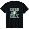 WNBA Chicago Sky Home Court Midtown T-Shirt(Black)