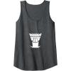 WNBA Commissioner’s Cup Trophy Officially Licensed Tank Top(Dark Heather Grey)