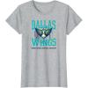 WNBA Dallas Wings Home Court T-Shirt(Heather Grey)