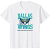 WNBA Dallas Wings Home Court T-Shirt(White)