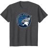 WNBA Minnesota Lynx Fan Base T-Shirt(Dark Heather Grey)