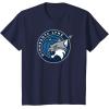WNBA Minnesota Lynx Fan Base T-Shirt(Navy Blue)