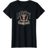 WNBA New York Liberty Commissioner’s Cup 2023 Crown Affair T-Shirt(Black)