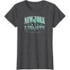 WNBA New York Liberty Courtside T-Shirt(Dark Heather Grey)