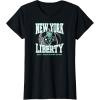 WNBA New York Liberty Home Court Midtown T-Shirt(Black)