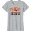 WNBA Phoenix Mercury Courtside T-Shirt(Heather Grey)