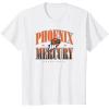 WNBA Phoenix Mercury Courtside T-Shirt(White)