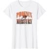 WNBA Phoenix Mercury Courtside T-Shirt(White)