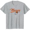 WNBA Phoenix Mercury Officially Licensed T-Shirt(Heather Grey)