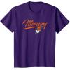 WNBA Phoenix Mercury Officially Licensed T-Shirt(Purple)