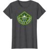 WNBA Seattle Storm Fan Base T-Shirt(Dark Heather Grey)