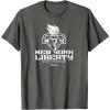New York Liberty WNBA Team T-Shirt, Black, Women’s, Small, Short Sleeve, Crew Neck, Classic Fit, Cotton 60% Polyester 40%(Asphalt Grey)