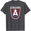 WNBA Atlanta Dream Fan Base T-Shirt(Dark Heather Grey)