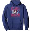 WNBA Atlanta Dream Home Court Pullover Hoodie(Navy Blue)