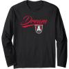 WNBA Atlanta Dream Officially Licensed Long Sleeve T-Shirt(Black)