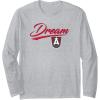 WNBA Atlanta Dream Officially Licensed Long Sleeve T-Shirt(Heather Grey)