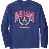 WNBA Atlanta Dream Top Class Long Sleeve T-Shirt(Navy Blue)