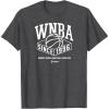 WNBA Boxed Out T-Shirt(Dark Heather Grey)