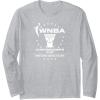 WNBA Commissioner’s Cup Above the Rim Long Sleeve T-Shirt(Heather Grey)