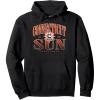WNBA Connecticut Sun Courtside Pullover Hoodie(Black)