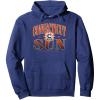 WNBA Connecticut Sun Courtside Pullover Hoodie(Navy Blue)