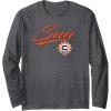WNBA Connecticut Suns Officially Licensed Long Sleeve T-Shirt(Dark Heather Grey)