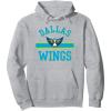 WNBA Dallas Wings Downtown Pullover Hoodie(Heather Grey)