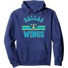 WNBA Dallas Wings Downtown Pullover Hoodie(Navy Blue)