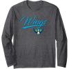 WNBA Dallas Wings Officially Licensed Long Sleeve T-Shirt(Dark Heather Grey)