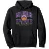 WNBA Los Angeles Sparks Courtside Pullover Hoodie(Black)