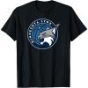 WNBA Minnesota Lynx Fan Base T-Shirt(Black)