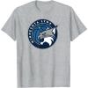 WNBA Minnesota Lynx Fan Base T-Shirt(Heather Grey)