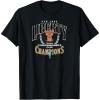 WNBA New York Liberty Commissioner’s Cup 2023 Crown Affair T-Shirt(Black)