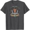 WNBA New York Liberty Commissioner’s Cup 2023 Crown Affair T-Shirt(Dark Heather Grey)