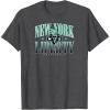 WNBA New York Liberty Courtside T-Shirt(Dark Heather Grey)